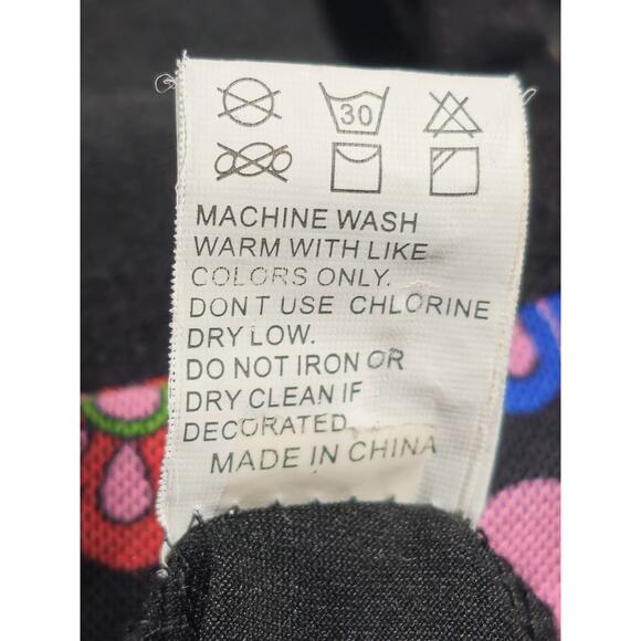 Wowo Psychedelic Mushroom 90’s Festival Skater Grunge Mesh Mini Slip Dress L - Picture 8 of 8